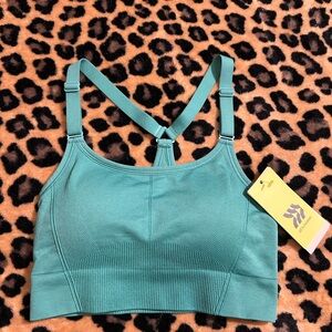 all in motion Teal Racerback Seamless Sports Bra